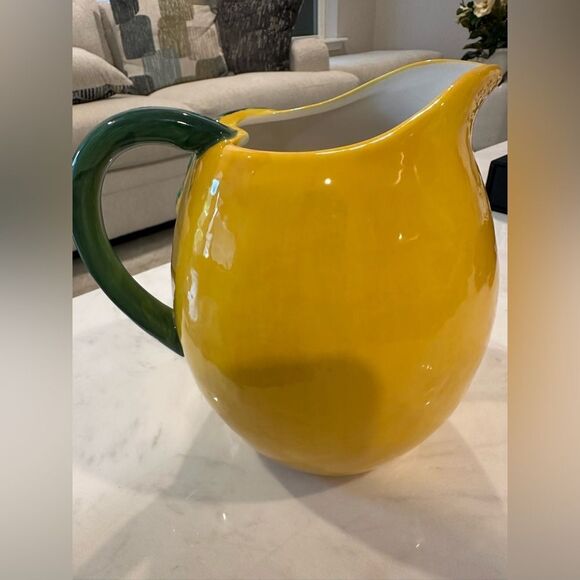 Sur La Table Citrus Lemon Pitcher - Picture 4 of 7